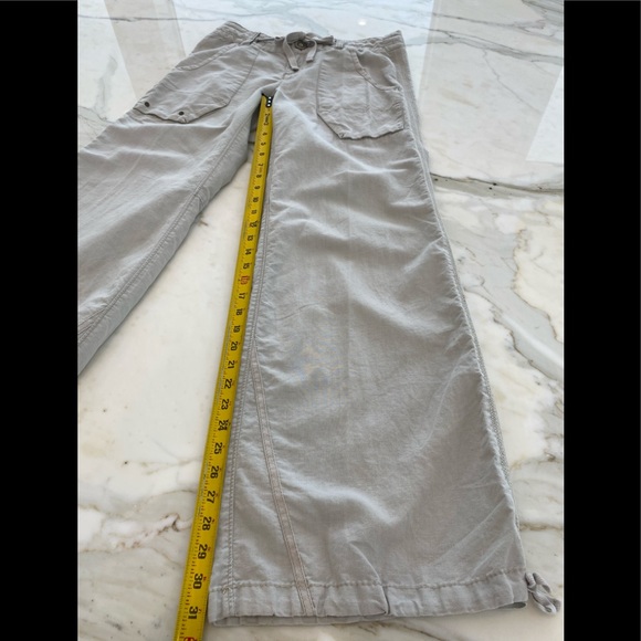 FREE PEOPLE BEIGE PANTS SIZE 4 - Picture 13 of 16
